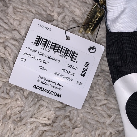 Mini Adidas Backpack - Picture 2 of 2
